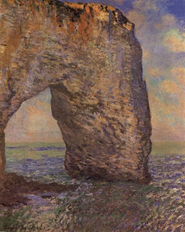 Claude Monet La Manneporte near Etretat France oil painting art